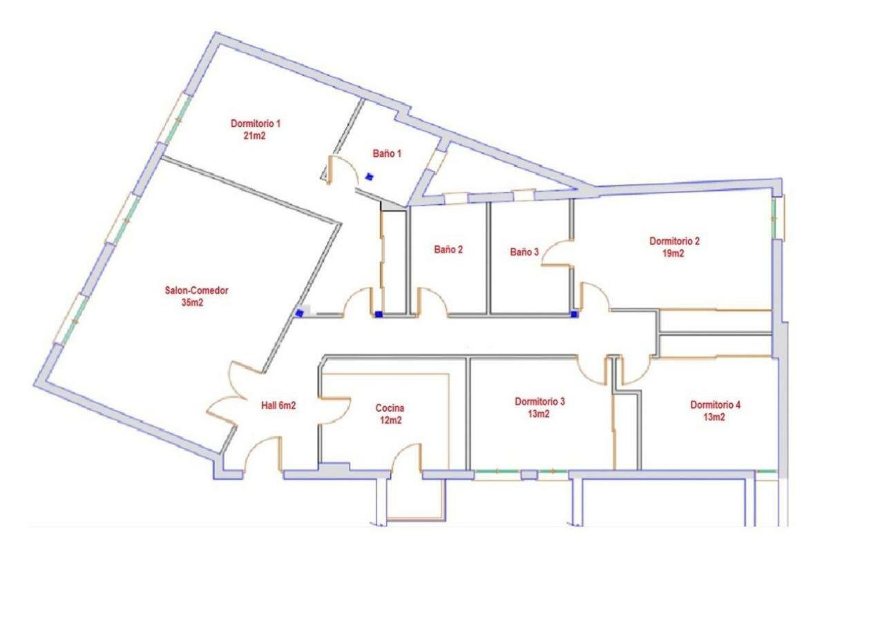 Apartamento 4Bedrooms Toledo Eksteriør bilde